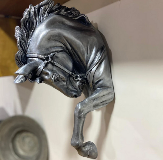 Horse Wall Sculpture, 48 cm / 19"