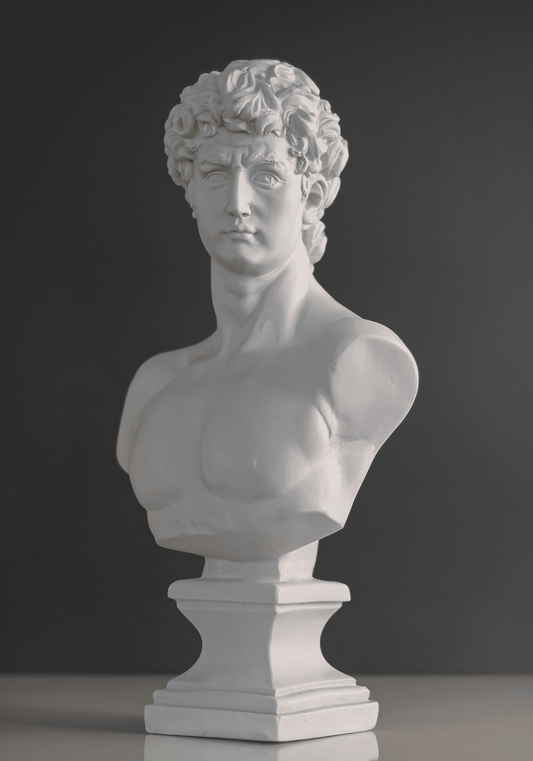 David Bust Statue, 42 cm / 16.5"