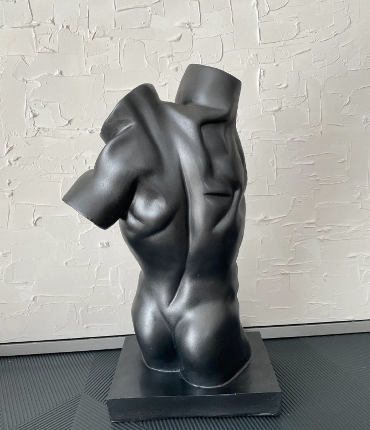 Male Torso Statue, 44 cm / 17.3"