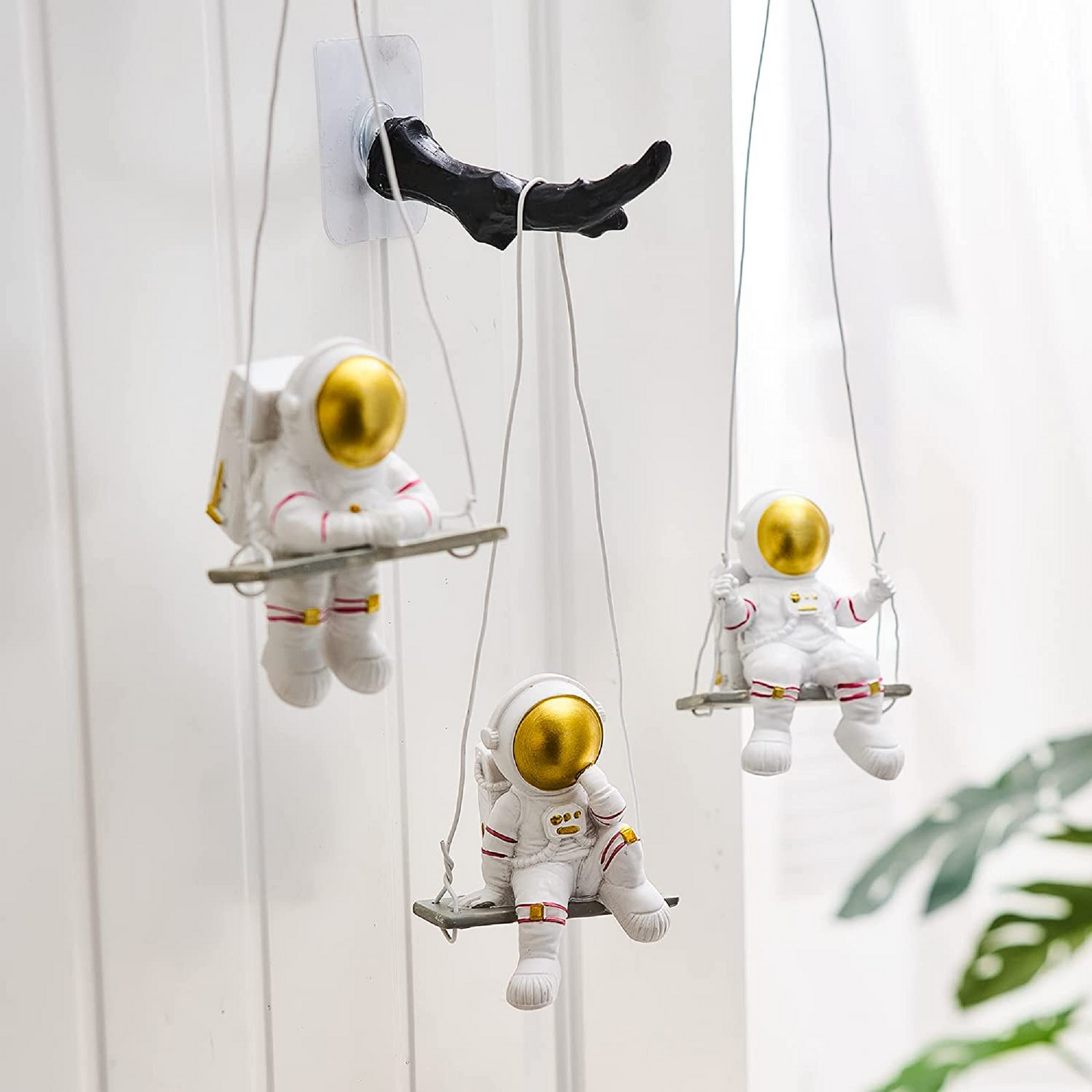 Astronaut Swing Wall Decor, Space Wall Art