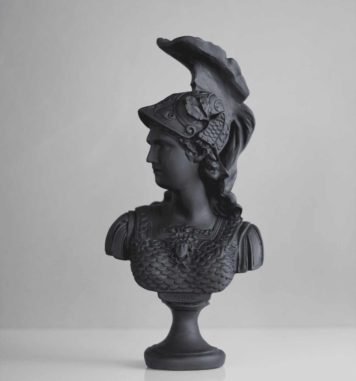 Athena Bust Statue - Goddess of War, 33 cm / 13"