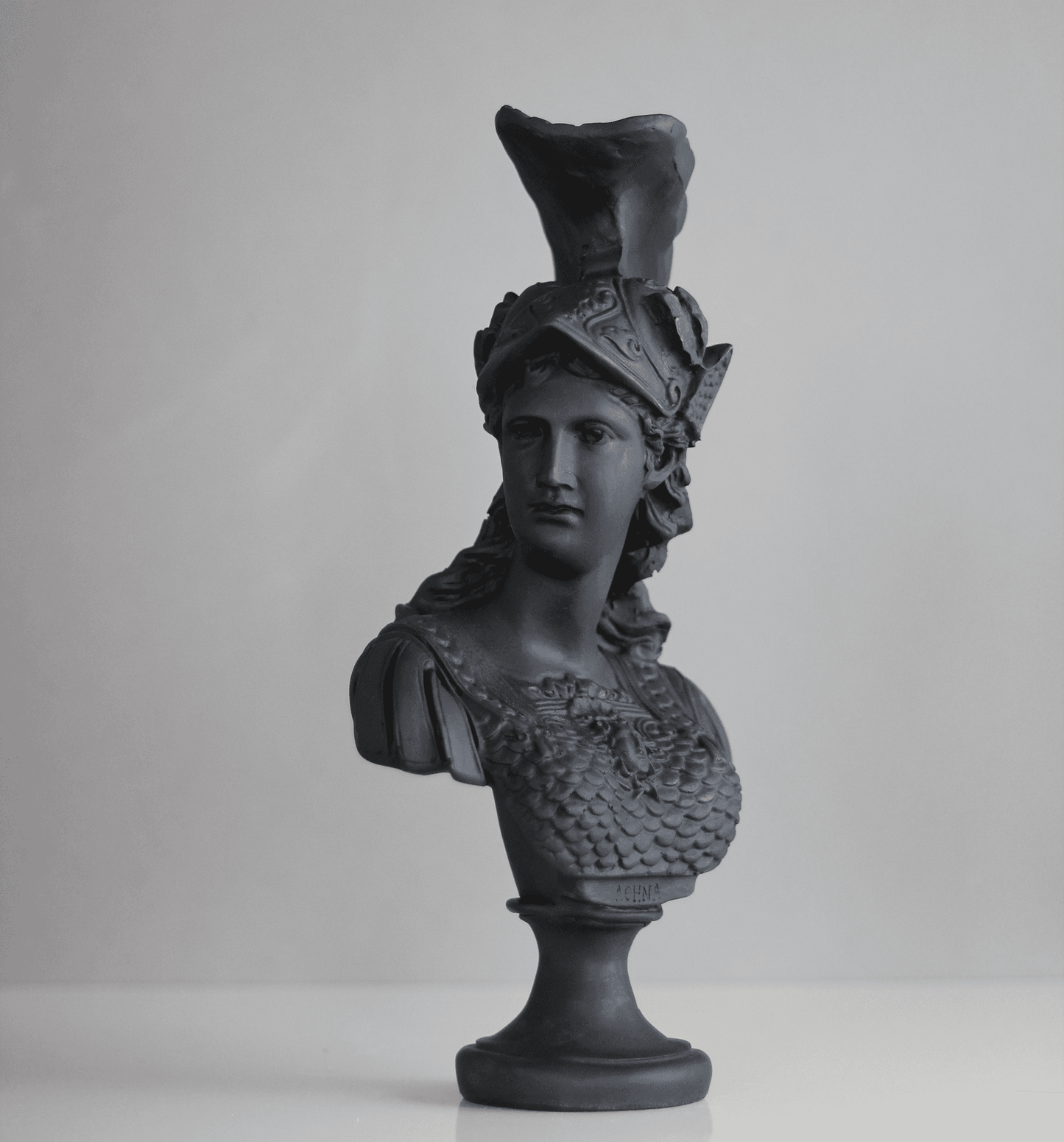 Athena Bust Statue - Goddess of War, 33 cm / 13"