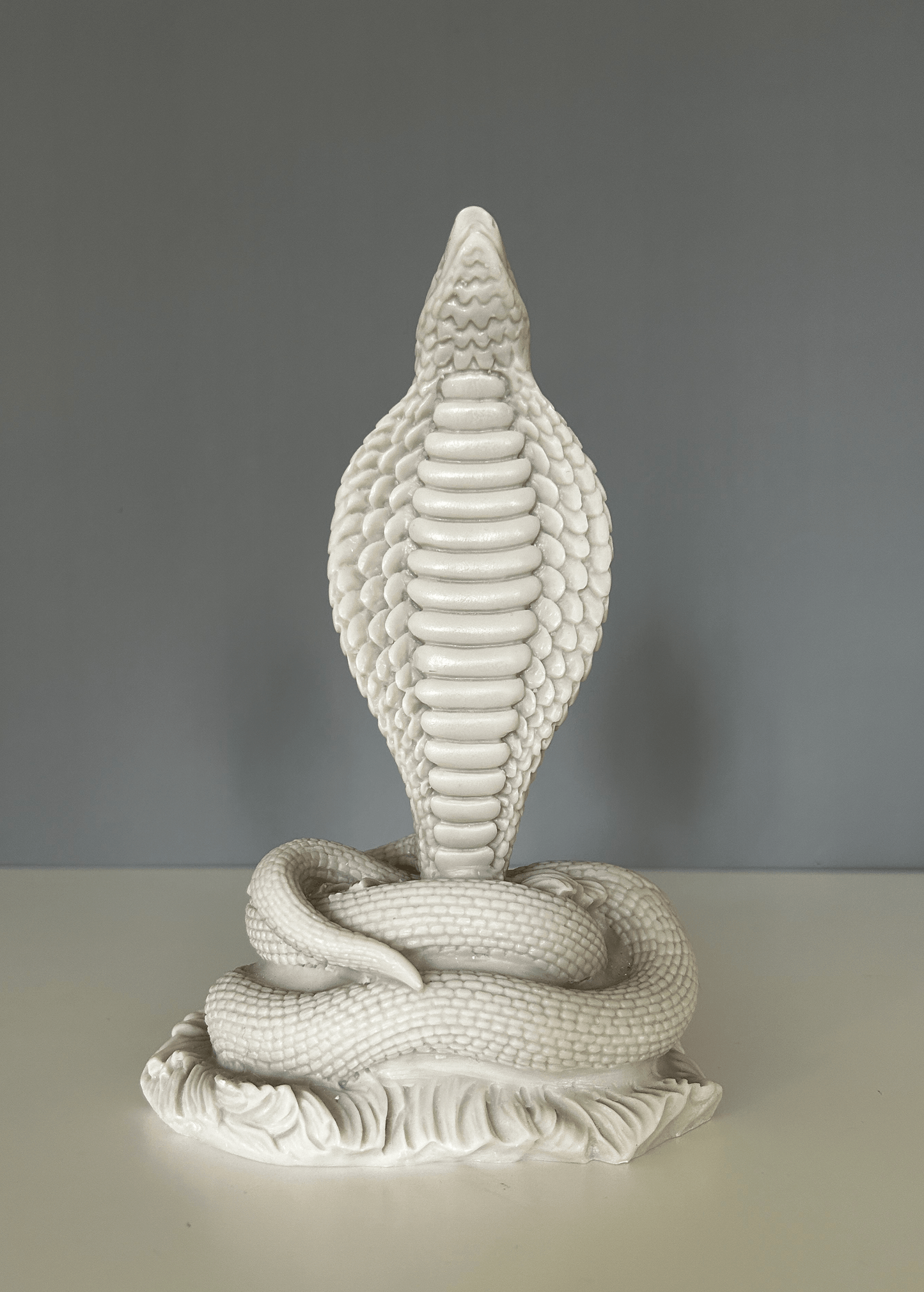 Cobra Statue, Snake Sculpture, 23 cm / 9"