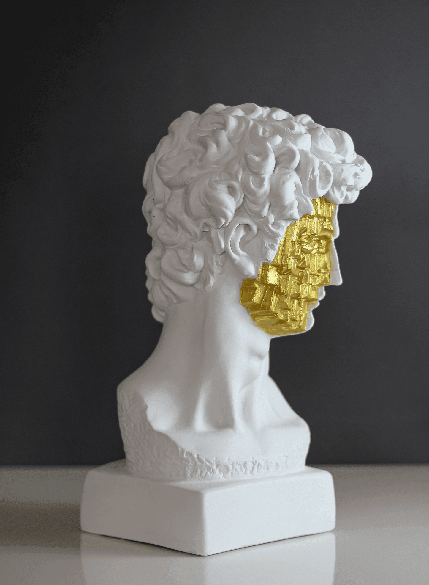 David Mozaic Bust Statue, 33 cm / 13"