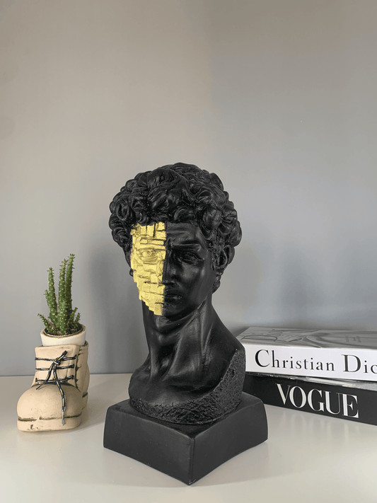 David Mozaic Bust Statue, 33 cm / 13"