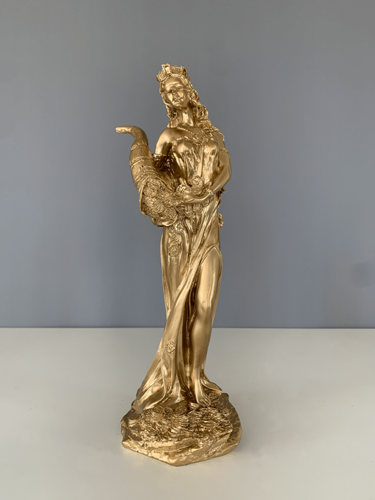 Fortuna Tyche - Greek Goddess of Luck, 29 cm / 11.4"