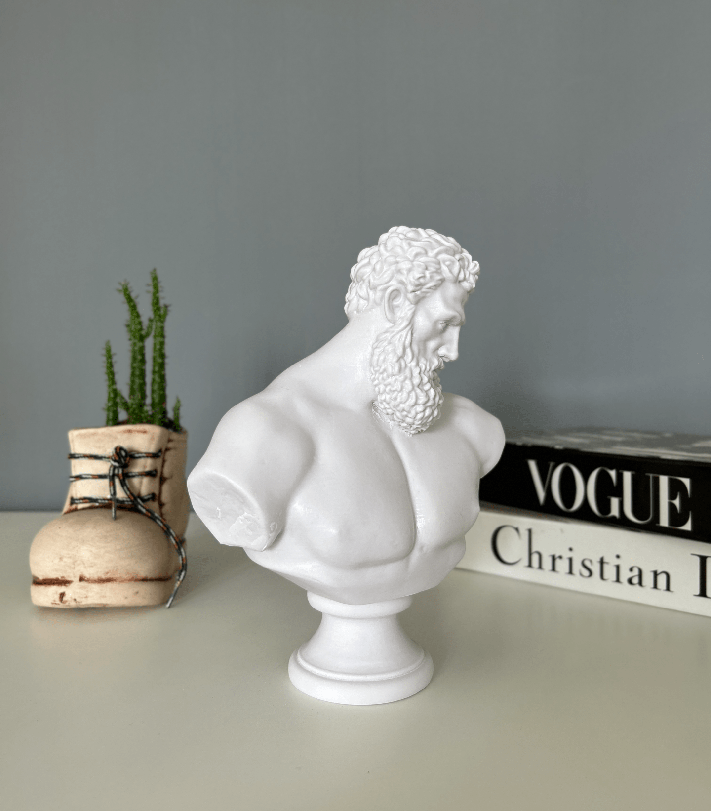 Hercules Bust Statue, 21 cm/ 8.3 "