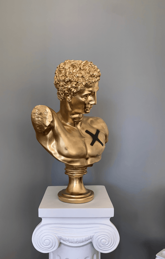 Hermes Pop Art Bust Statue, 50 cm / 20"