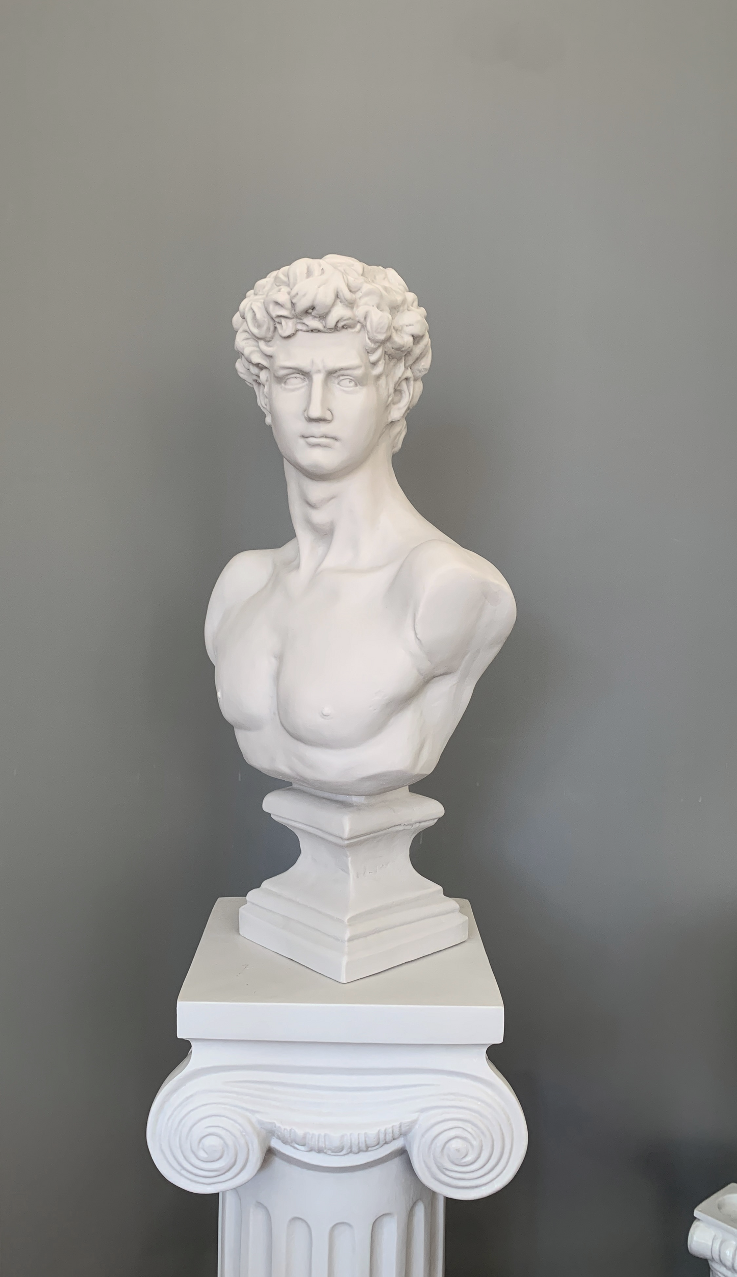 David Bust Statue, 55 cm / 22"