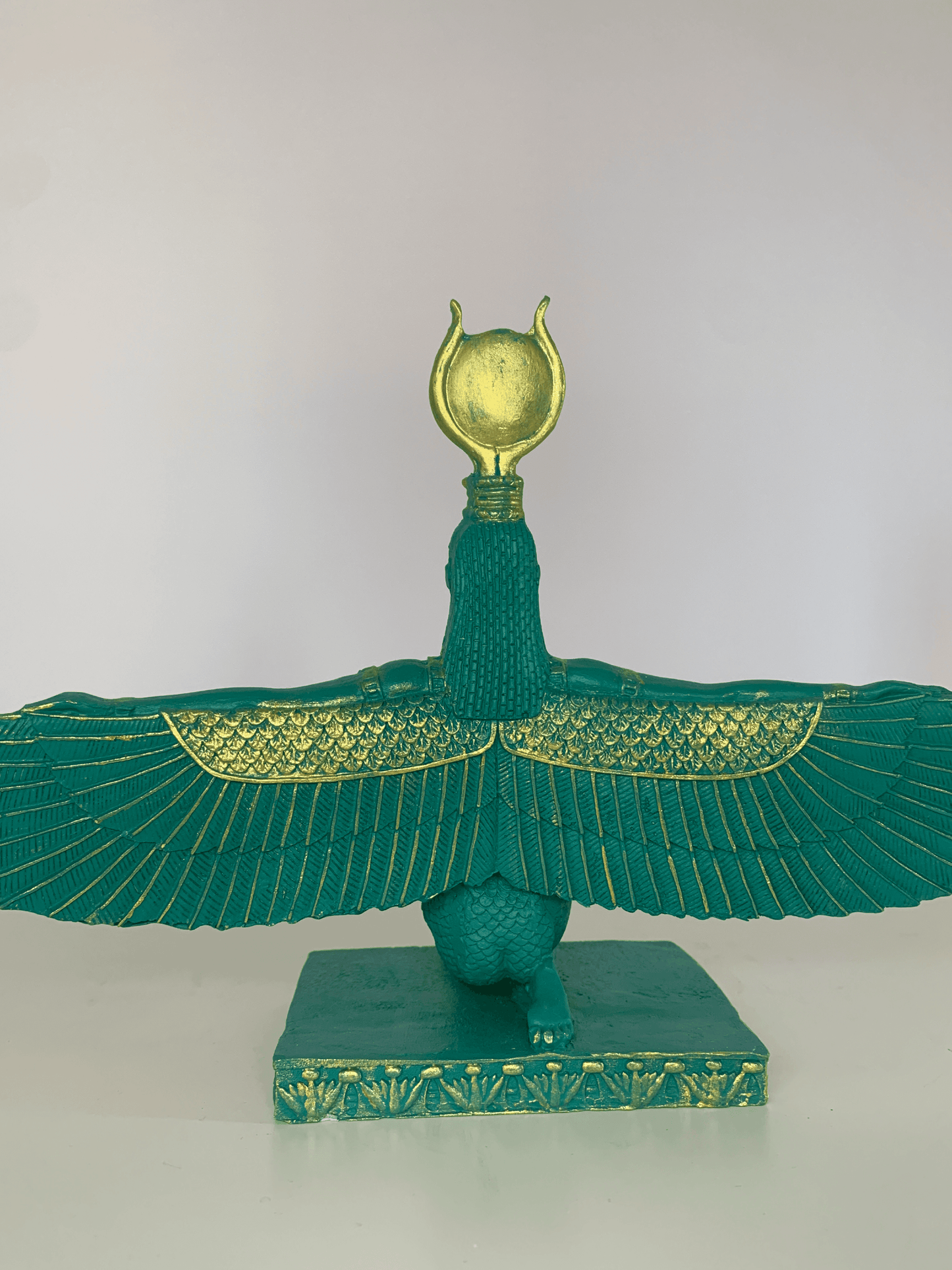 Egyptian Goddess Isis Wings Statue, 31 cm / 12.2"