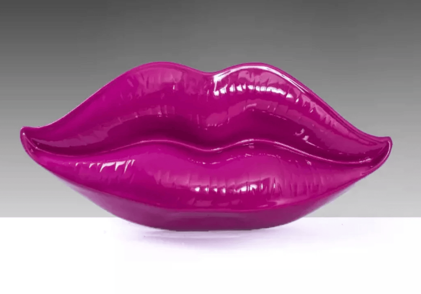 Big Lips Wall Sculpture, 55 cm / 21.6", Unique Wall Art