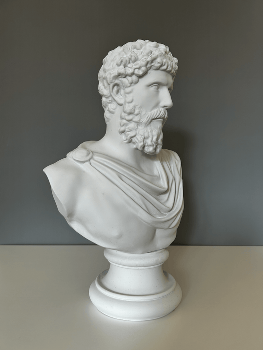 Marcus Aurelius Bust Statue, 45 cm / 18"