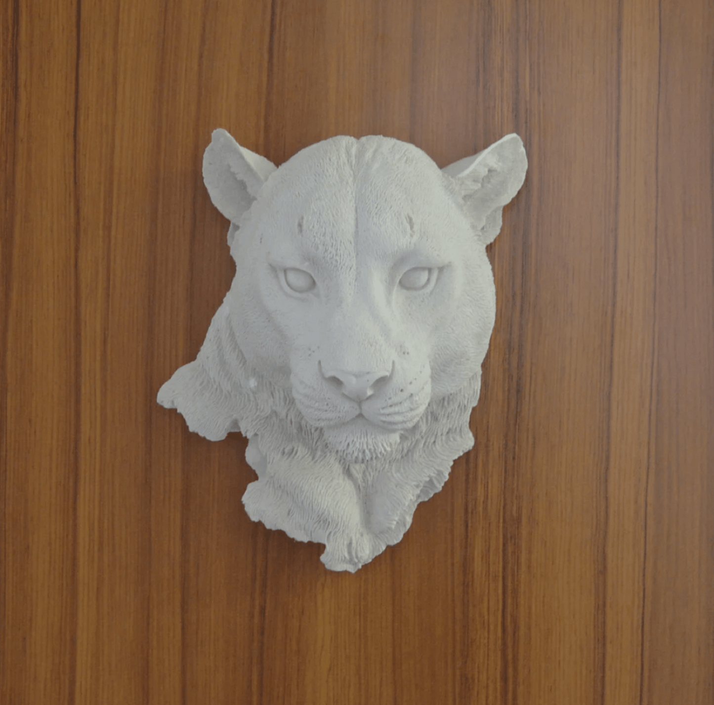 Panther Head Wall Sculpture, 22 cm / 9", Puma Head Wall Decor