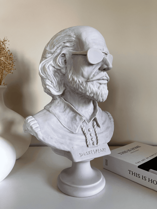 Shakespeare Bust Statue, 40 cm / 15.8"