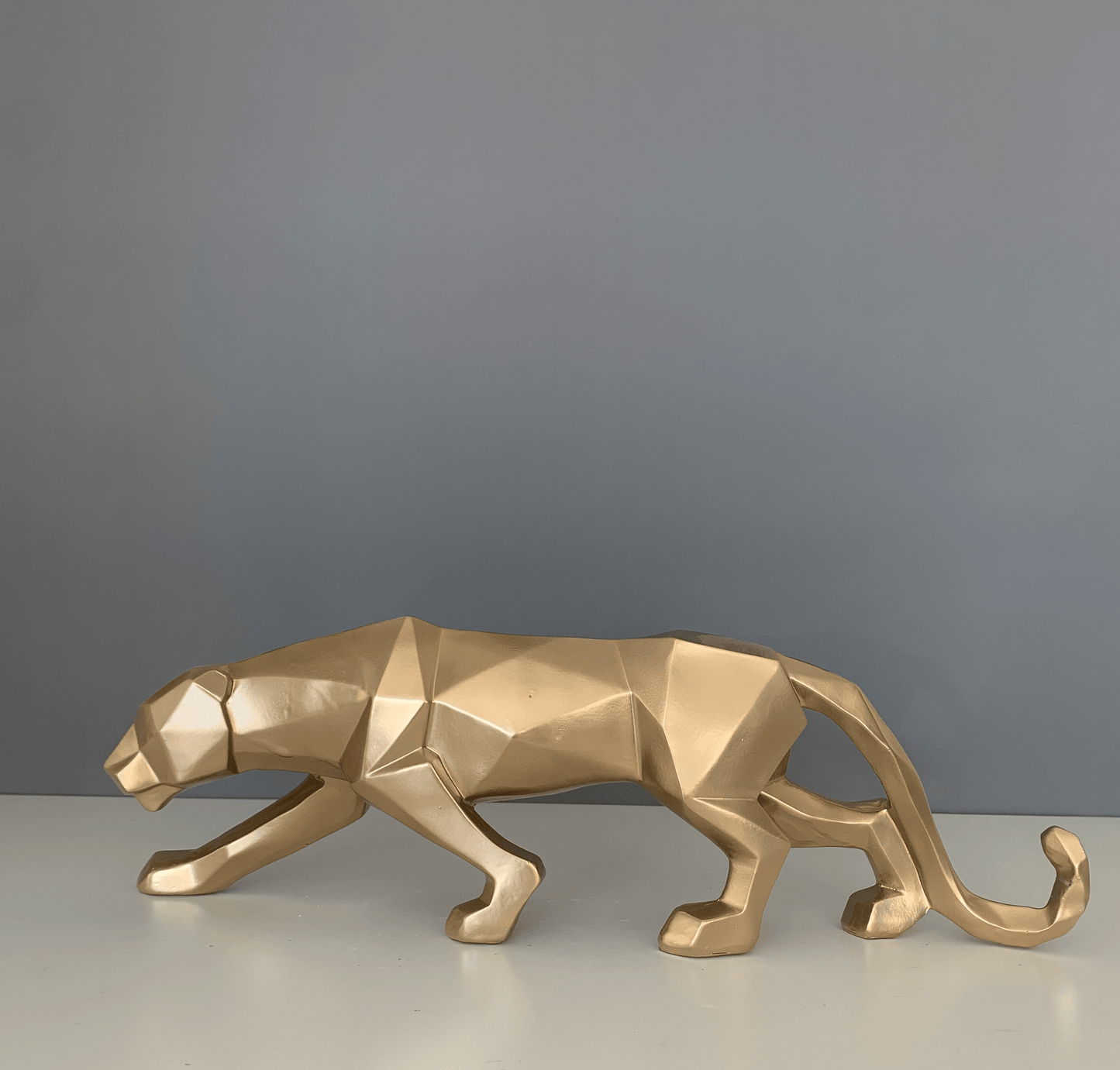 Geometric Tiger Sculpture, 45 cm / 18"