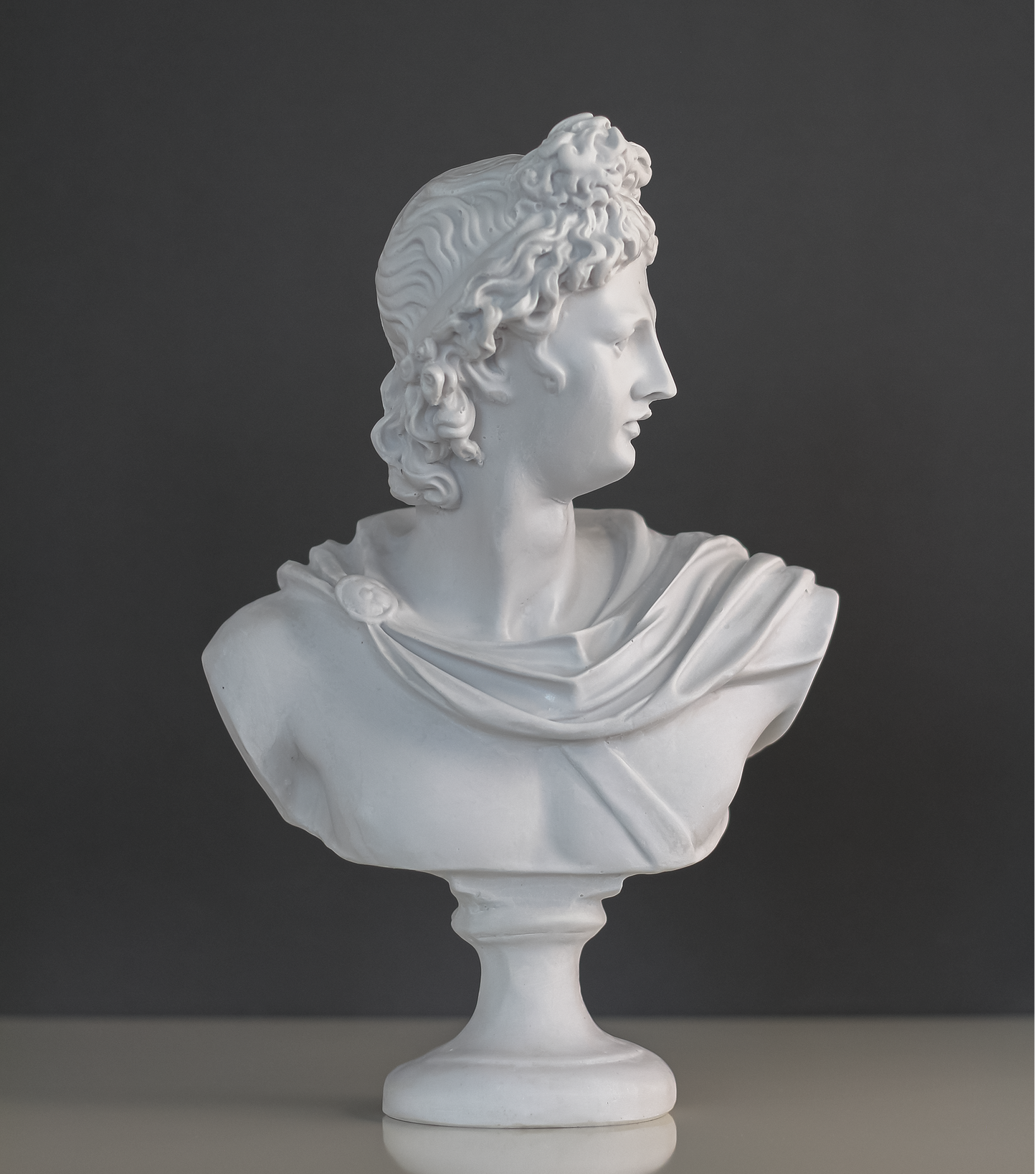 Apollo Bust Statue, 32 cm / 12"