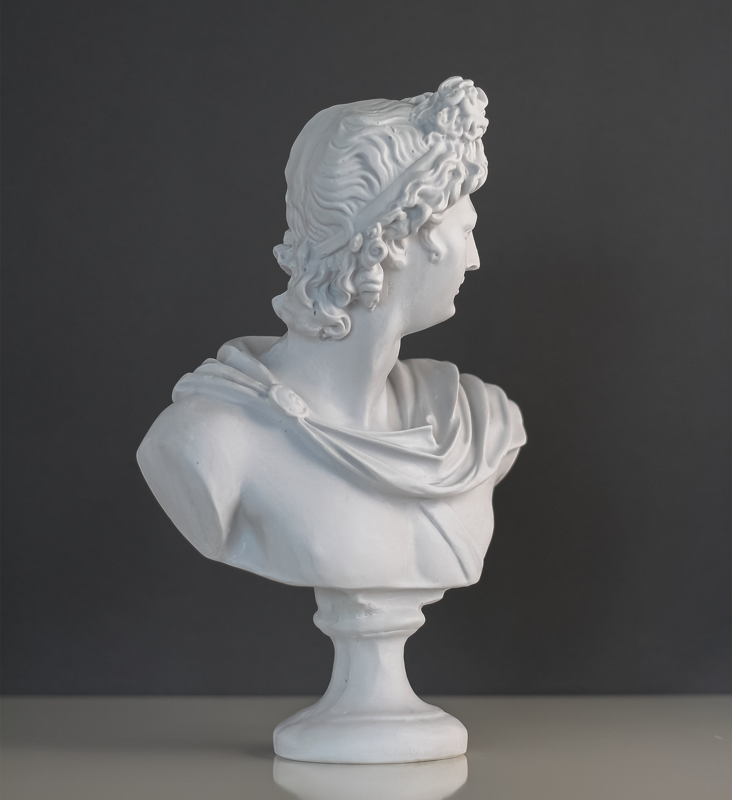 Apollo Bust Statue, 32 cm / 12"