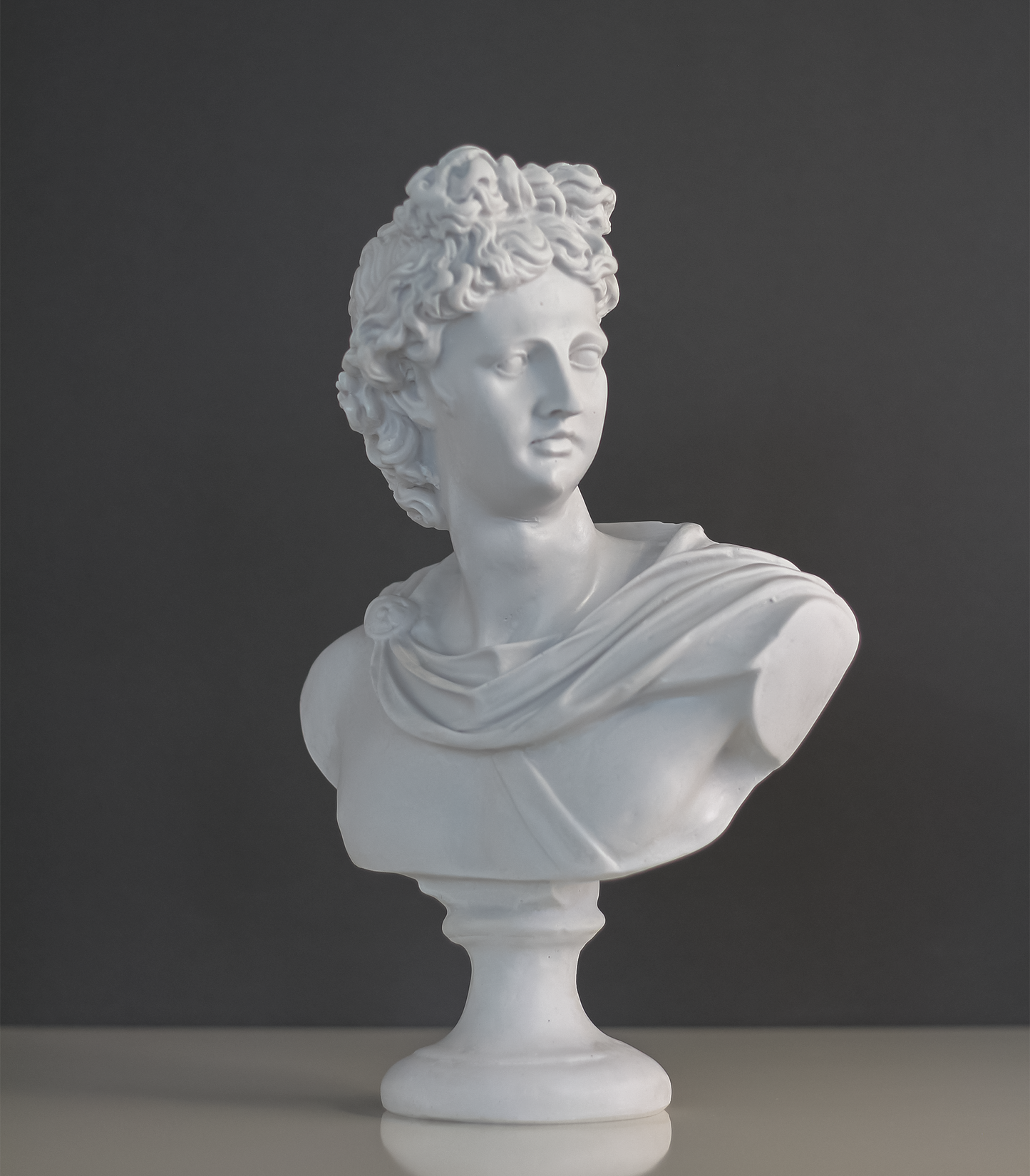 Apollo Bust Statue, 32 cm / 12"