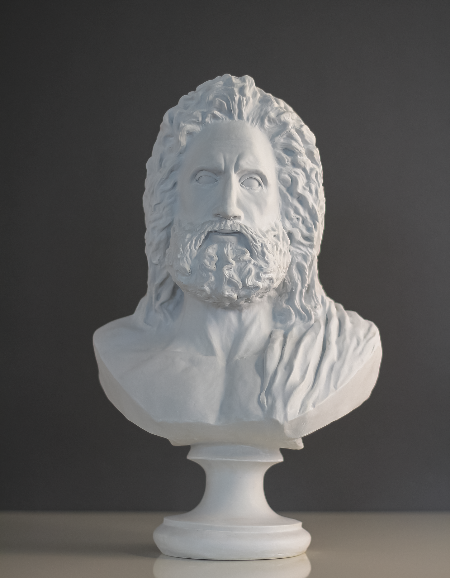 Zeus Bust Statue, 38 cm / 15"