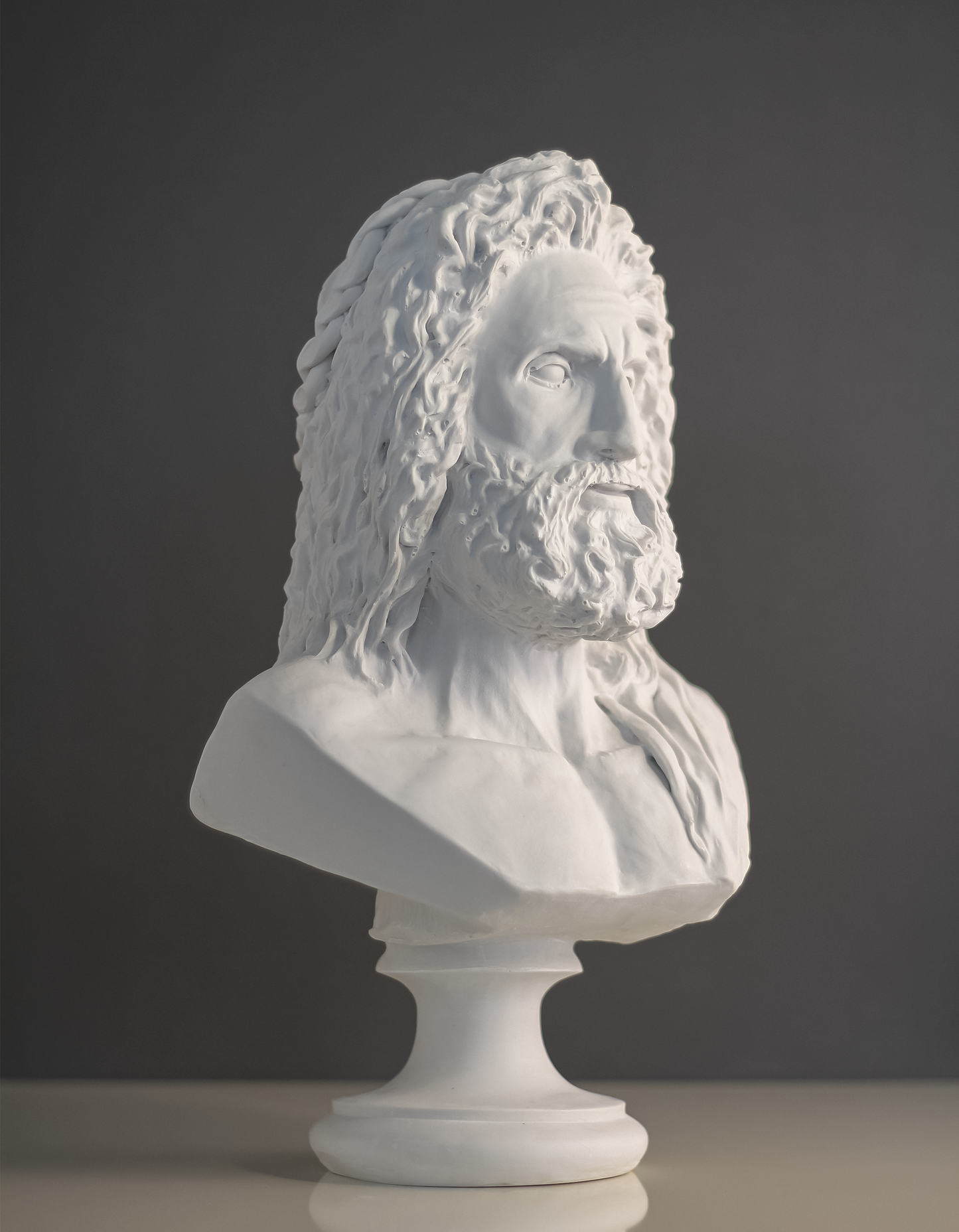 Zeus Bust Statue, 38 cm / 15"