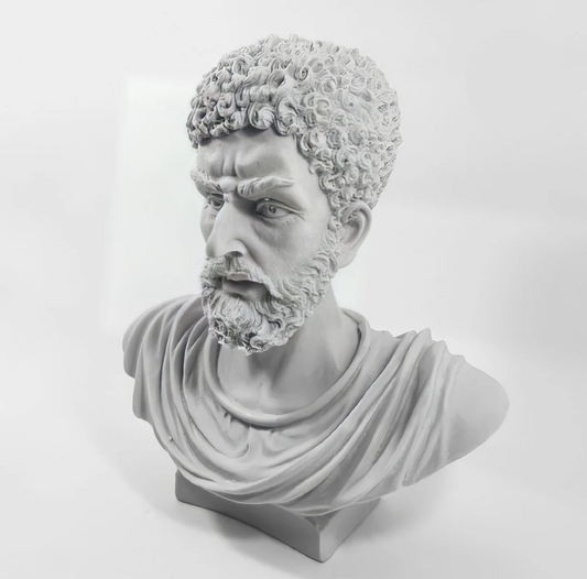 Marcus Aurelius Bust Statue, 28 cm / 11"