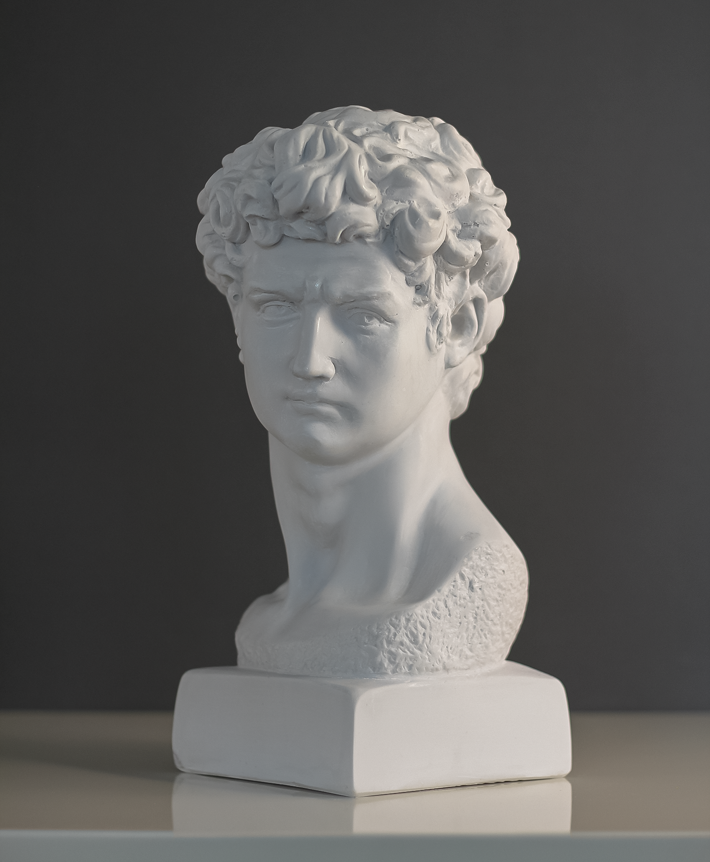 David Bust Statue, 33 cm / 13"