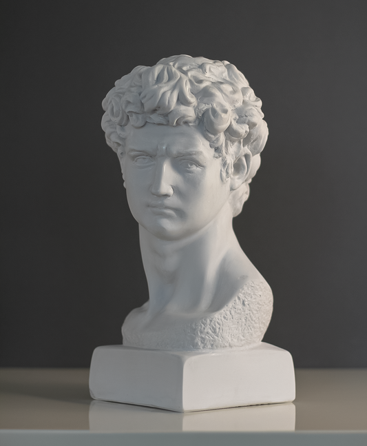 David Bust Statue, 33 cm / 13"