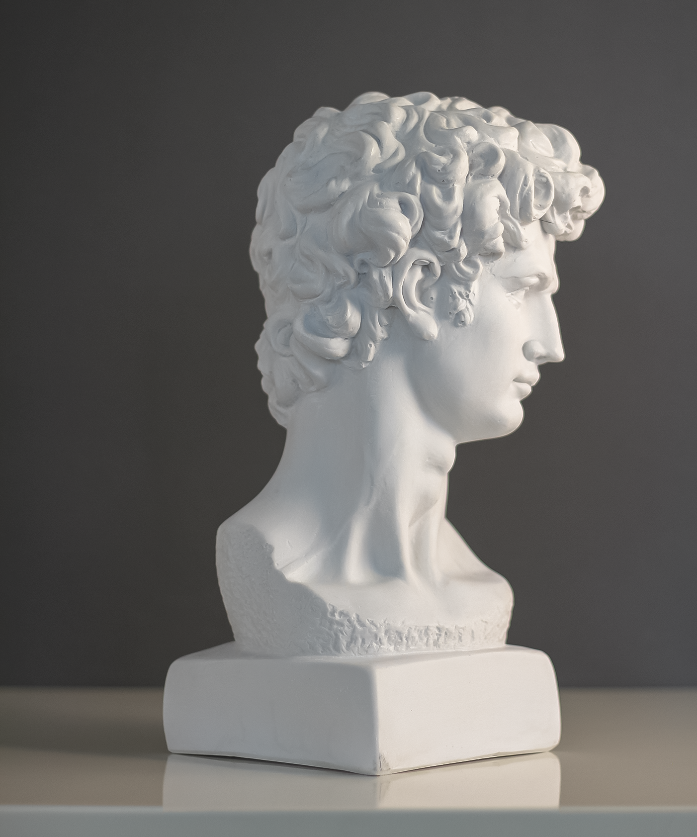 David Bust Statue, 33 cm / 13"